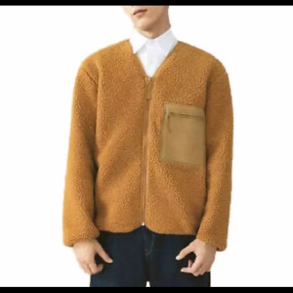 Uniqlo U Lemaire Teddy Fleece zip-up - Picture 2 of 2